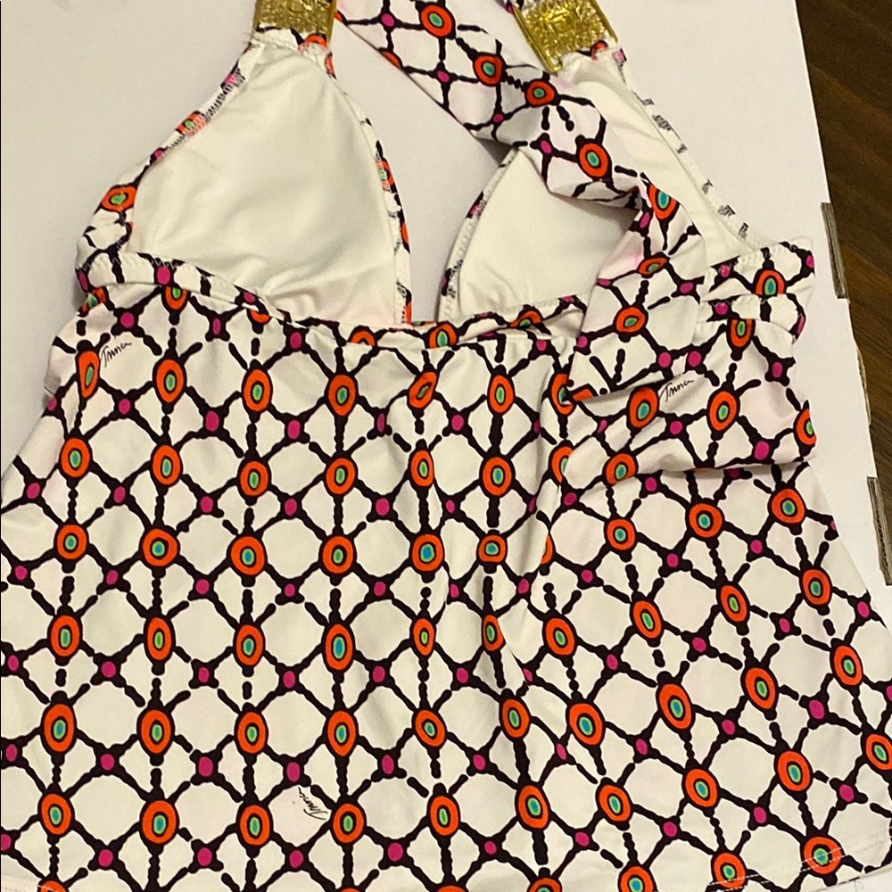 Trina Turk Halter Swim Tank Top - Picture 10 of 12